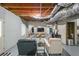 Spacious finished basement featuring an entertainment area and flexible living space at 111 Springshade Ln, Canton, GA 30114