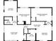 Detailed floor plan showing the layout of the kitchen, bedrooms, and living spaces at 2148 Meador Se Ave, Atlanta, GA 30315