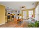 Living room features wood-look floors, natural light and an open-concept desk area at 3171 Davis Rd, Marietta, GA 30062