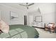 Bedroom featuring modern decor and large windows at 2005 Haley Walk, Woodstock, GA 30188