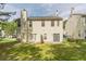 A well-maintained backyard featuring a lush lawn, perfect for recreation and outdoor activities at 5680 Hampton Ct, Atlanta, GA 30349