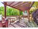 A community patio with a pergola and outdoor dining area at 2721 Maeve Ct, Dacula, GA 30019