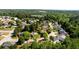 Aerial view of a vibrant neighborhood with tree-lined streets and well-maintained homes at 2721 Maeve Ct, Dacula, GA 30019