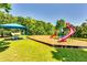 A playful area that offers children a space with slides and a covered picnic area to have fun at 2721 Maeve Ct, Dacula, GA 30019