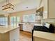 Bright kitchen featuring an island and stainless steel appliances at 655 Wellingborough Ct, Alpharetta, GA 30005