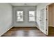 Office space with hardwood floors and natural light, ideal for productivity and focus at 1603 Maston Rd, Auburn, GA 30011