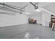 Large two-car garage with plenty of storage space for bikes and other equipment at 1783 Drew Nw Dr, Atlanta, GA 30318