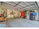 Spacious two-car garage providing ample parking and storage space, with laundry hookups in back at 4585 Post Ridge Ln, Lithonia, GA 30038