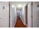 Hallway with hardwood floors at 4585 Post Ridge Ln, Lithonia, GA 30038