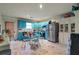 Bright eat-in kitchen with stainless steel appliances, tiled floor and window with lots of natural light at 4585 Post Ridge Ln, Lithonia, GA 30038