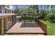 Spacious wooden deck perfect for outdoor entertaining with pergola and ample room for seating at 1436 Diamond Head Drive Dr, Decatur, GA 30033