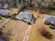 Aerial view highlighting the home's position on a spacious lot at 1931 Selwyn Dr, Decatur, GA 30035