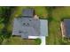 Aerial view showcases the roof of this home; a new roof might be in order at 1931 Selwyn Dr, Decatur, GA 30035