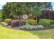 Rose Ridge Estates entrance with manicured landscaping at 240 Rose Ridge Dr, Canton, GA 30115