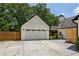 Spacious detached garage offers plenty of parking and storage space at 2721 Old Concord Se Rd, Smyrna, GA 30082