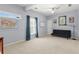 Large bedroom with natural light, plush carpeting and modern furnishings at 3640 Ridgeway Ter, Suwanee, GA 30024