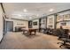 Spacious game room featuring a billiard table, work space and comfortable seating area at 3777 Peachtree Ne Rd # 1335, Atlanta, GA 30319