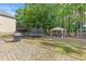 Backyard with a patio and a variety of recreational features including grill, trampoline, and gazebo at 3798 Kirkwood Nw Run, Kennesaw, GA 30144
