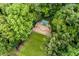 Gazebo surrounded by mature trees and green space offers a relaxing outdoor retreat at 3798 Kirkwood Nw Run, Kennesaw, GA 30144