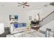 Bright living room with dining area access, offering a modern and open floorplan at 4206 Townsend Ln, Atlanta, GA 30346
