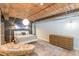 Comfortable bedroom featuring a wooden ceiling, stylish decor, and ample natural light at 170 Boulevard Se # 521H, Atlanta, GA 30312