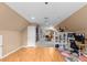 Bright bonus room with wood flooring, desk, and open layout for flexible living at 380 Kendrick Se Ave, Atlanta, GA 30315