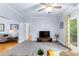 Open living room with neutral carpeting and direct access to the deck at 380 Kendrick Se Ave, Atlanta, GA 30315