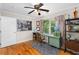 Home office with hardwood floors, multiple windows, and custom decor at 380 Kendrick Se Ave, Atlanta, GA 30315