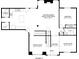 Second floor plan featuring kitchen, dining room, living room, bedroom, bathroom, and laundry room dimensions at 1730 Millhouse Run, Marietta, GA 30066