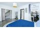 Well-lit bedroom with a modern design features access to a study space and second floor at 538 Micayne Cir # 3, Smyrna, GA 30082