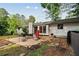 Enjoy the private backyard with mature trees and plenty of space for outdoor activities at 1759 Kimberly Sw Dr, Marietta, GA 30008
