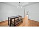 Dining room with hardwood floors and an open layout, perfect for entertaining at 1759 Kimberly Sw Dr, Marietta, GA 30008