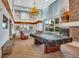 The game room features a pool table, plenty of seating and sleek design at 860 Peachtree Ne St # 2209, Atlanta, GA 30308