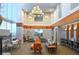 Bright lobby boasts soaring ceilings, abundant natural light and comfortable seating areas at 860 Peachtree Ne St # 2209, Atlanta, GA 30308