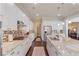 Modern kitchen boasts stainless steel appliances, granite countertops, and ample cabinet space at 1074 Nash Springs Cir, Lilburn, GA 30047