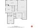 Detailed floor plan showcasing the layout of the home's second floor, including all room measurements at 1563 Country Wood Dr, Hoschton, GA 30548