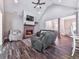Bright living room with vaulted ceiling, fireplace, and open layout, perfect for entertaining at 2700 Sam Nelson Rd, Canton, GA 30114