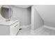 Stylish bathroom with white vanity and modern fixtures at 852 Washington Sw St, Atlanta, GA 30315