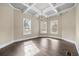 Bright bedroom with coffered ceiling and natural light at 852 Washington Sw St, Atlanta, GA 30315