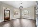 Open living space with decorative fireplace and seamless flow at 852 Washington Sw St, Atlanta, GA 30315