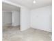 Spacious unfinished basement, with bright white walls, and room to add your personal touches at 201 Smithstone Path, Fayetteville, GA 30214