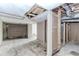 Unfinished basement with exposed ceiling elements and a view of a detached garage at 201 Smithstone Path, Fayetteville, GA 30214