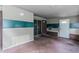 Room featuring a sliding glass door, white door, and painted walls at 201 Smithstone Path, Fayetteville, GA 30214