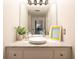 Bathroom vanity with a stylish vessel sink and granite countertop at 2700 Pine Tree Ne Rd # 2204, Atlanta, GA 30324