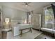 Cozy main bedroom with neutral tones, hardwood floors, and natural light at 3888 Peachtree Dunwoody Rd, Atlanta, GA 30342