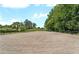 Spacious outdoor riding arena with a pristine surface and secure fencing at 200 Mcclure Dr, Cumming, GA 30028