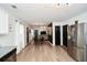 Open floor plan kitchen, dining, and living space at 354 Jada Ln, Villa Rica, GA 30180