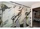 Luxurious marble shower featuring glass enclosure, modern fixtures, and elegant design for a spa-like experience at 354 Jada Ln, Villa Rica, GA 30180