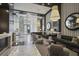 Elegant lobby featuring plush seating, modern lighting, and a marble floor design at 1820 Peachtree St # 311, Atlanta, GA 30309