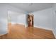 Spacious living room with hardwood floors, offering a versatile layout for entertaining and relaxation at 2655 Hayden Dr, East Point, GA 30344
